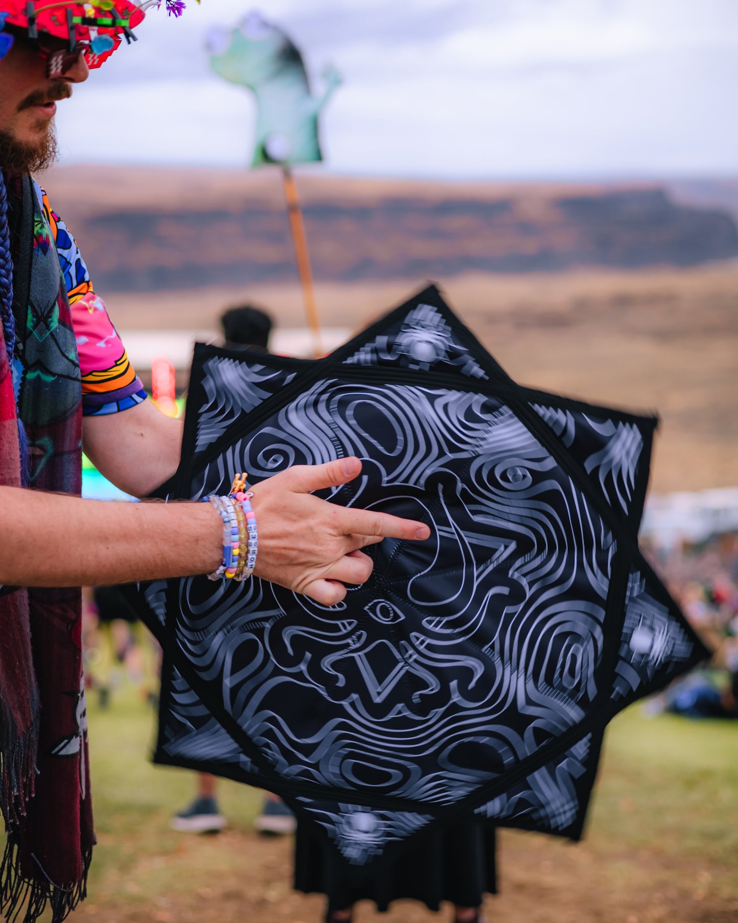 DDD RAVE FLAGGE