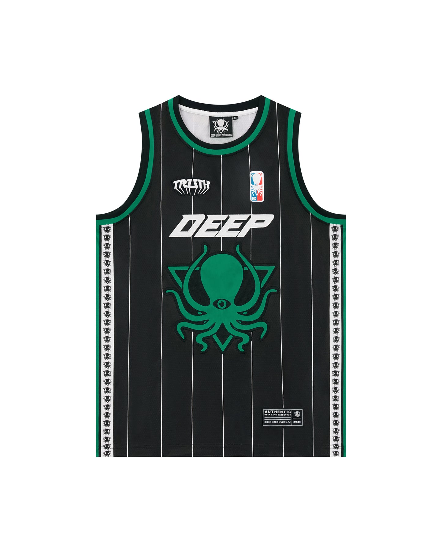 DDD SCHWARZES B-BALL-JERSEY