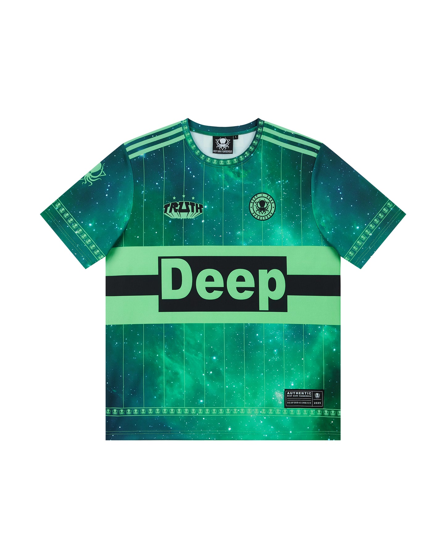 ALIEN GREEN GALAXY DEEP JERSEY