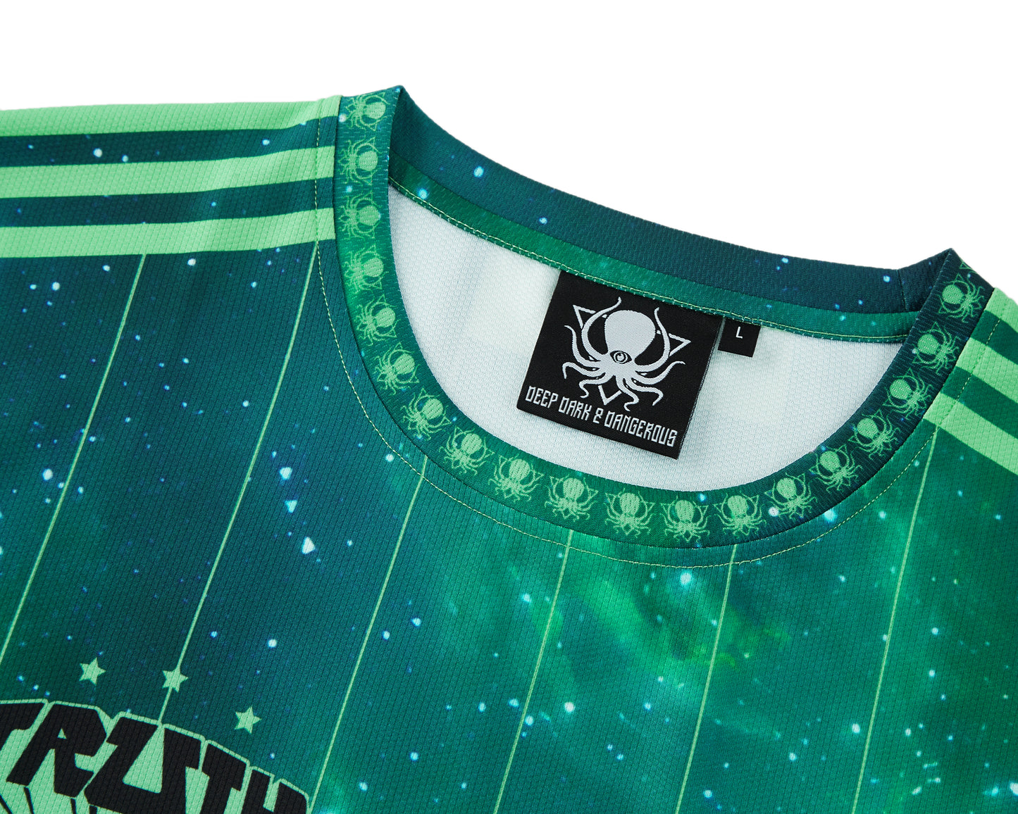ALIEN GREEN GALAXY DEEP JERSEY