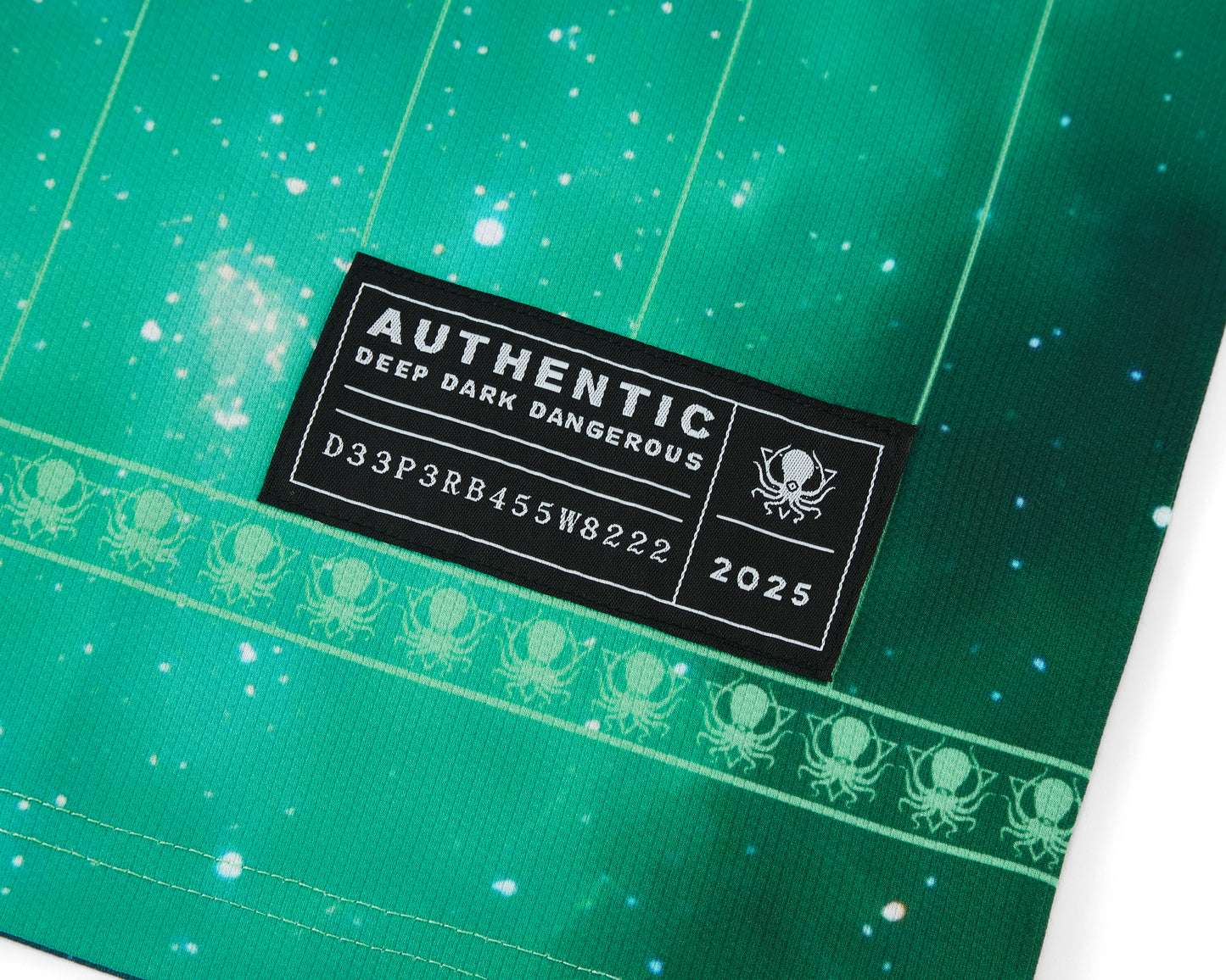 ALIEN GREEN GALAXY DEEP JERSEY