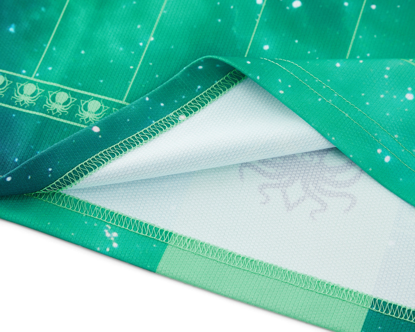 ALIEN GREEN GALAXY DEEP JERSEY