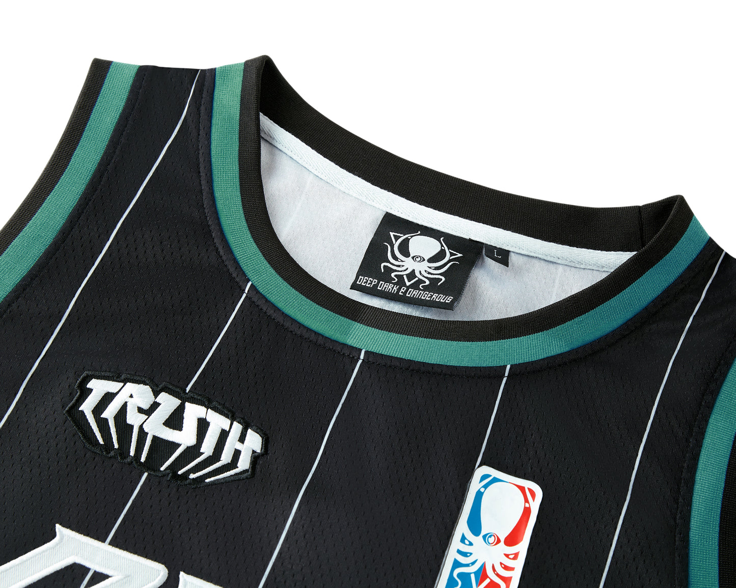 DDD SCHWARZES B-BALL-JERSEY