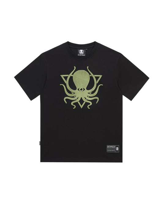 MOSSY FEELZ BLACK T-SHIRT