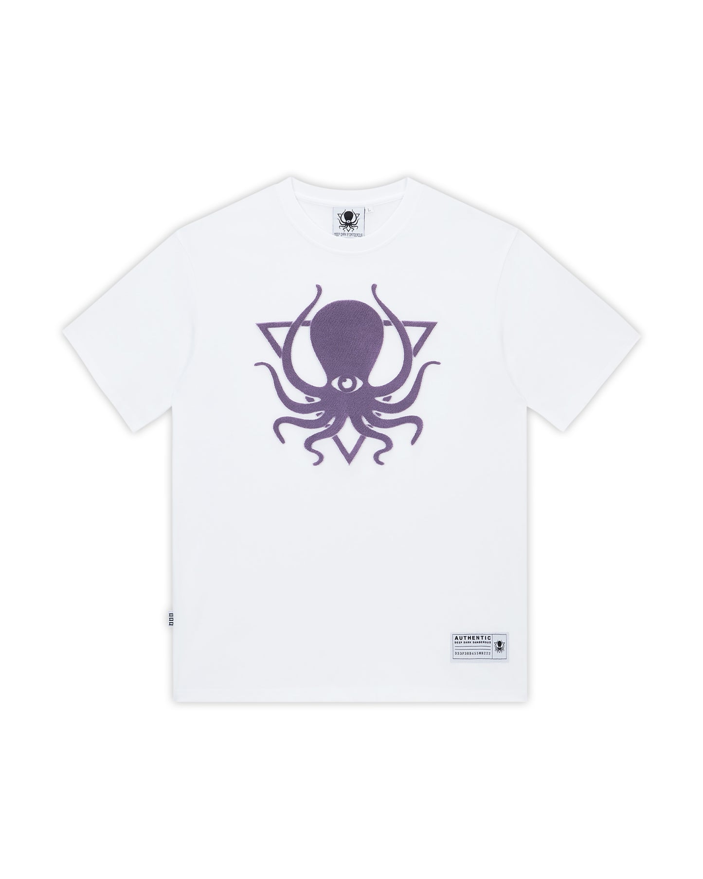 LAVENDER FEELZ WHITE T-SHIRT