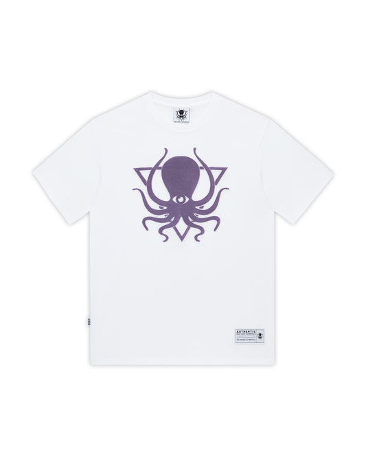 LAVENDER FEELZ WHITE T-SHIRT