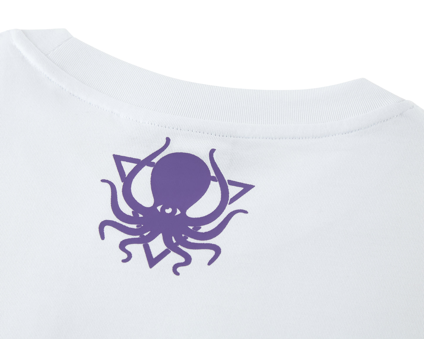 LAVENDER FEELZ WHITE T-SHIRT