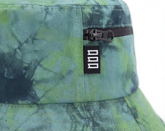 AQUA SEA TIE DYE BUCKET HAT