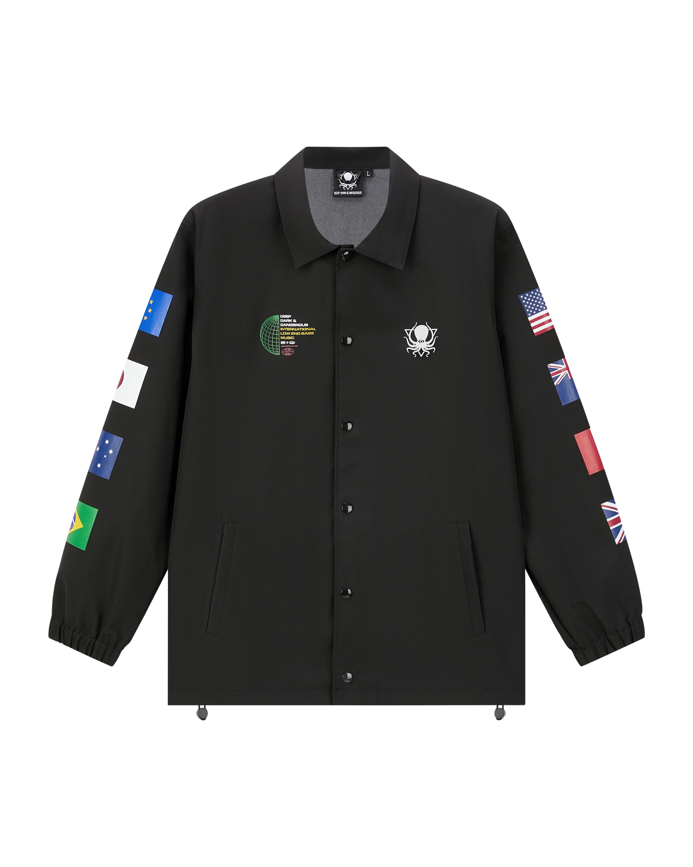 WORLDWIDE COACH JACKET – DEEP DARK AND DANGEROUS