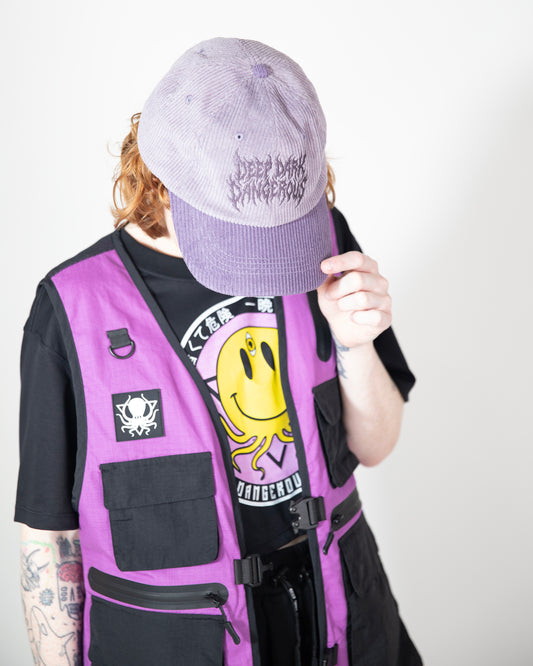 DDD METAL DUSTY PURPLE CORDUROY DAD HAT