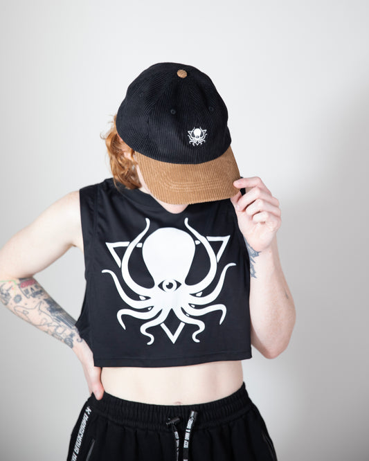 DDD BLACK CARAWAY CORDUROY DAD HAT