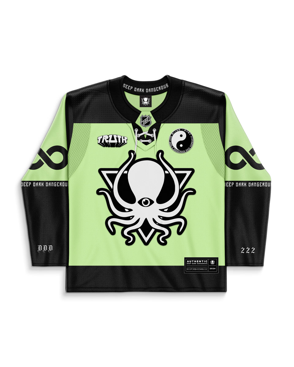 Dark green hockey jersey clearance