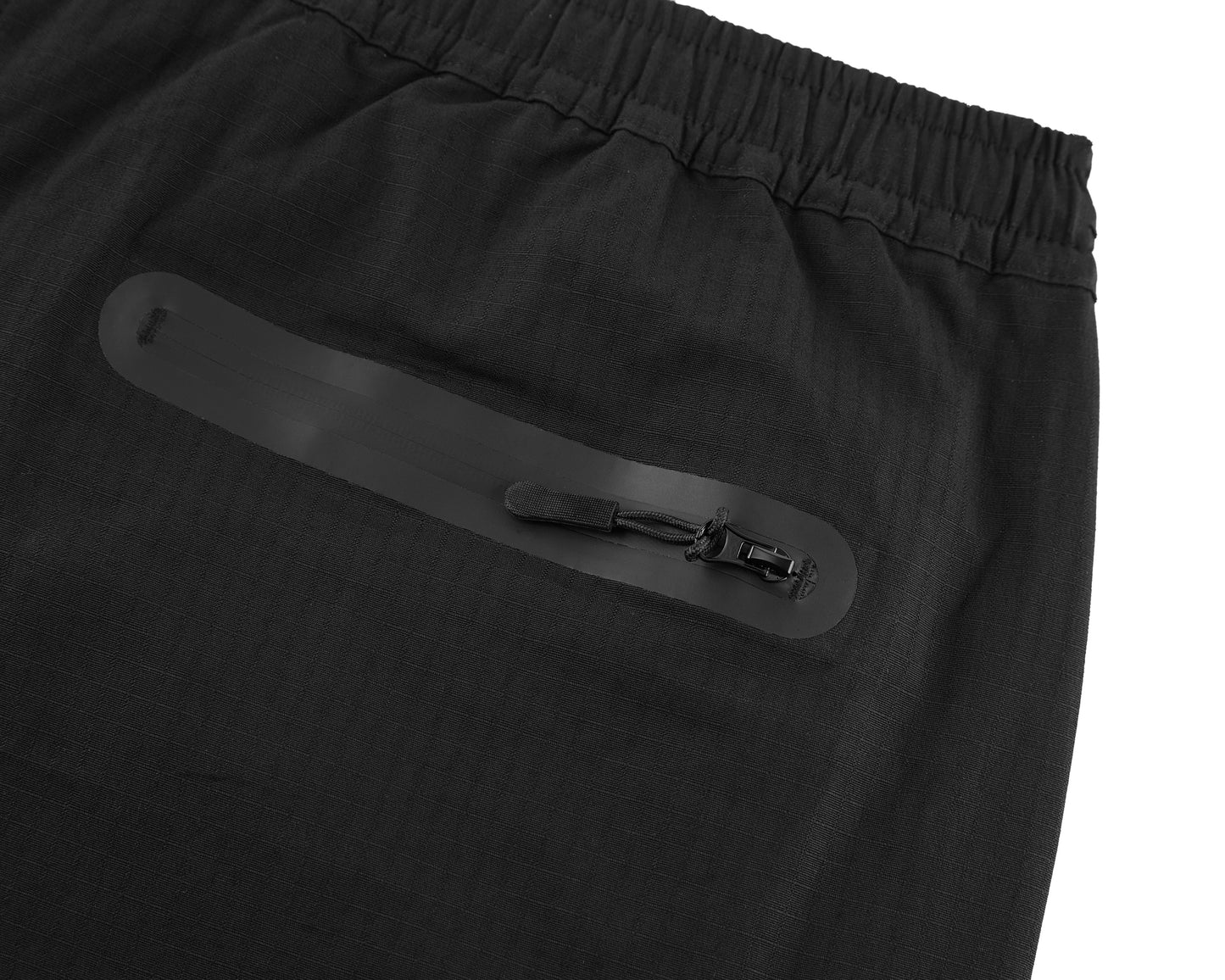 DDD SCHWARZE BAUMWOLLSHORTS
