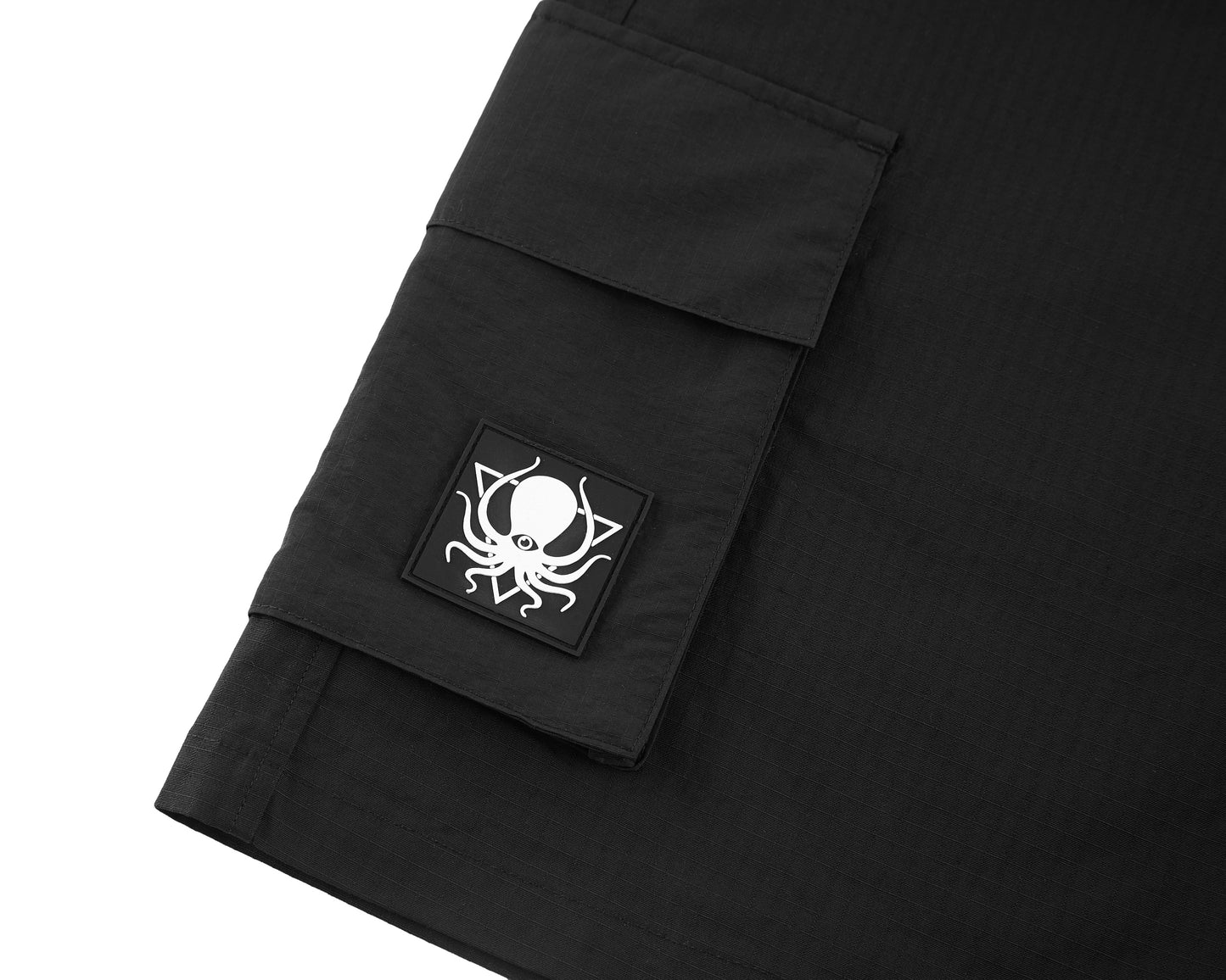 DDD SCHWARZE BAUMWOLLSHORTS