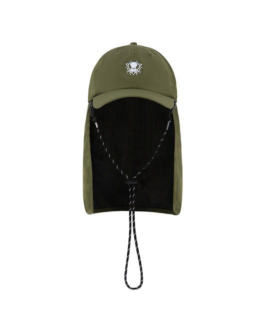 OLIVE SUNSHIELD CAP