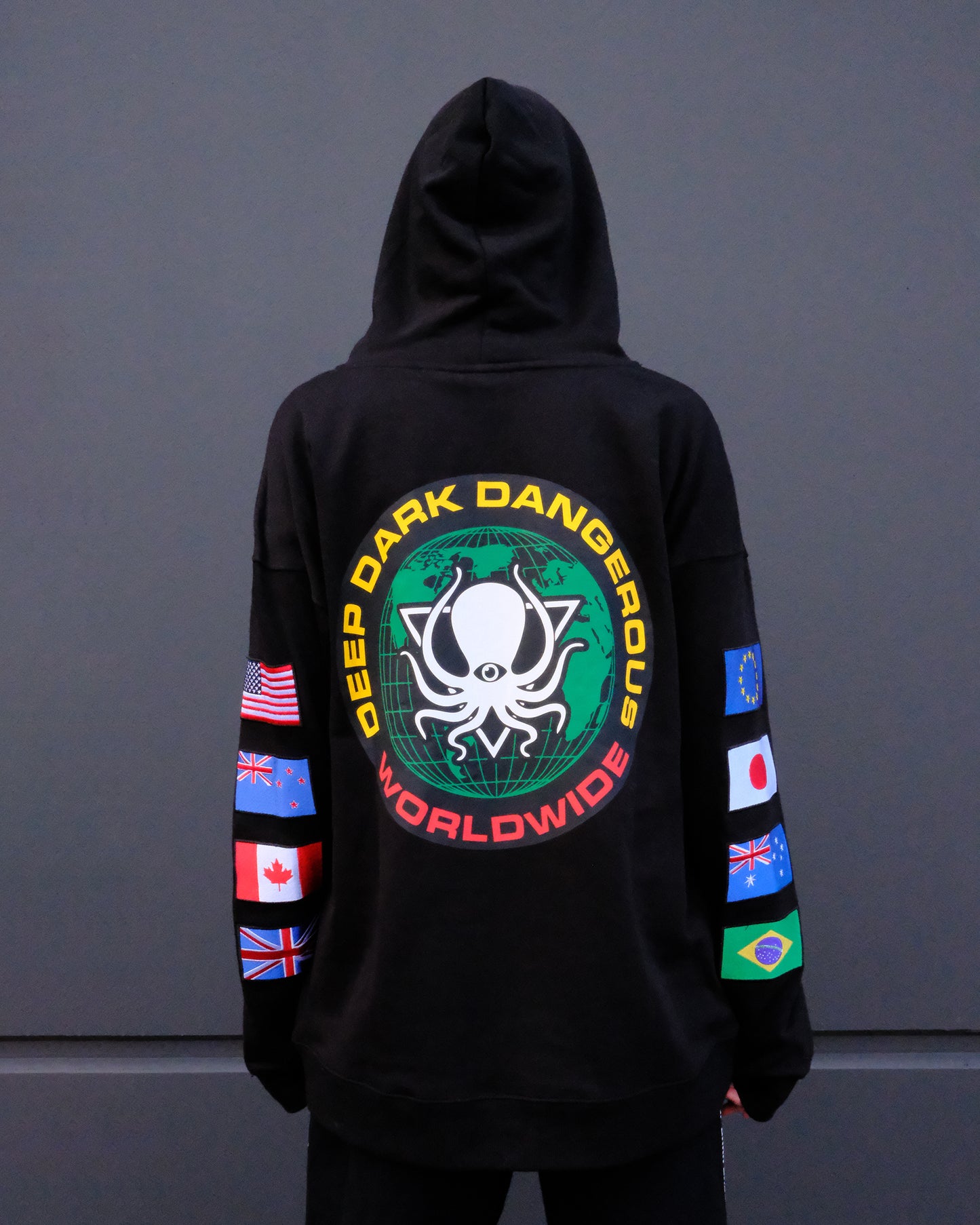 WORLDWIDE PULLOVER HOODIE