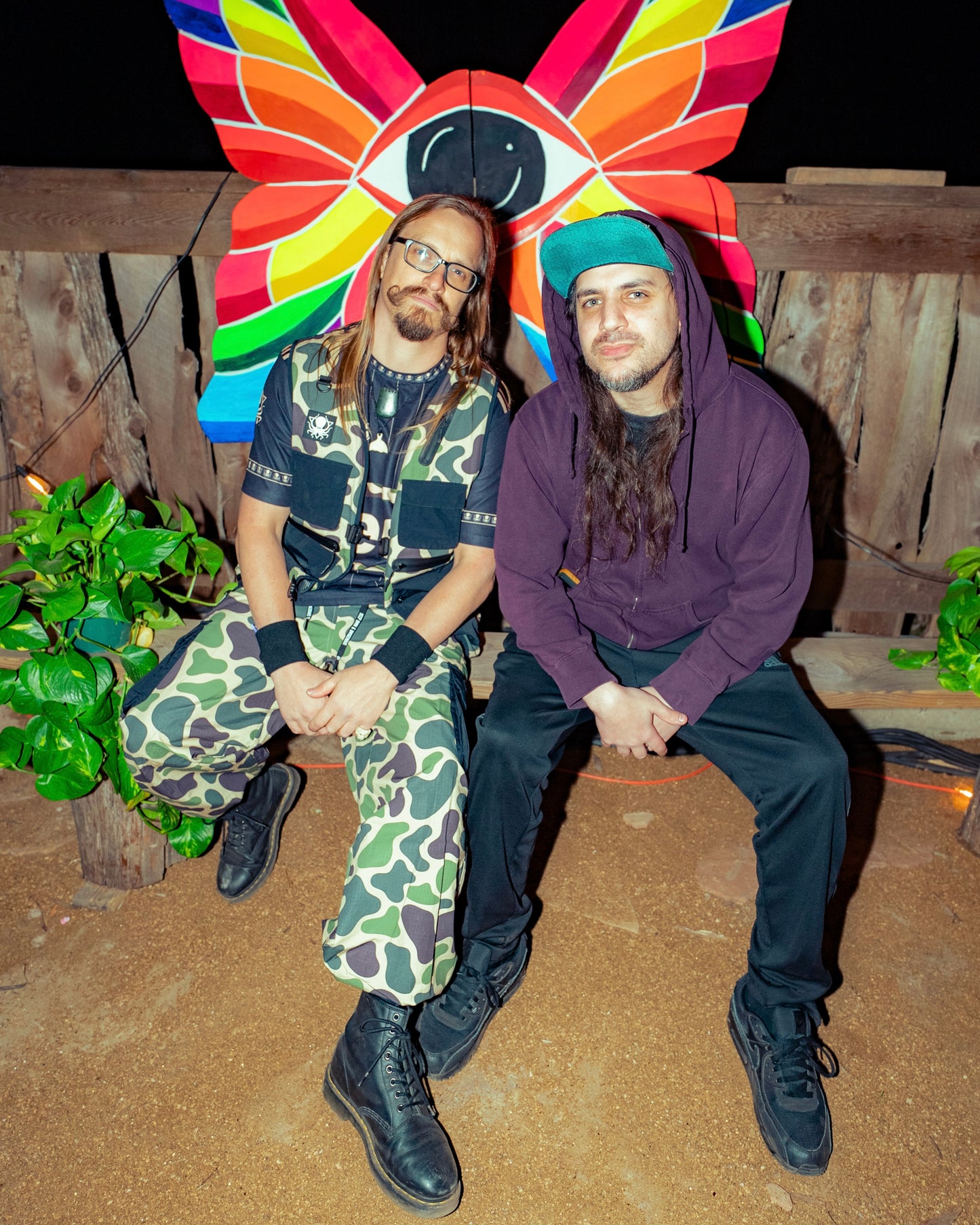 CAMO RIP STOP CARGO PANTS