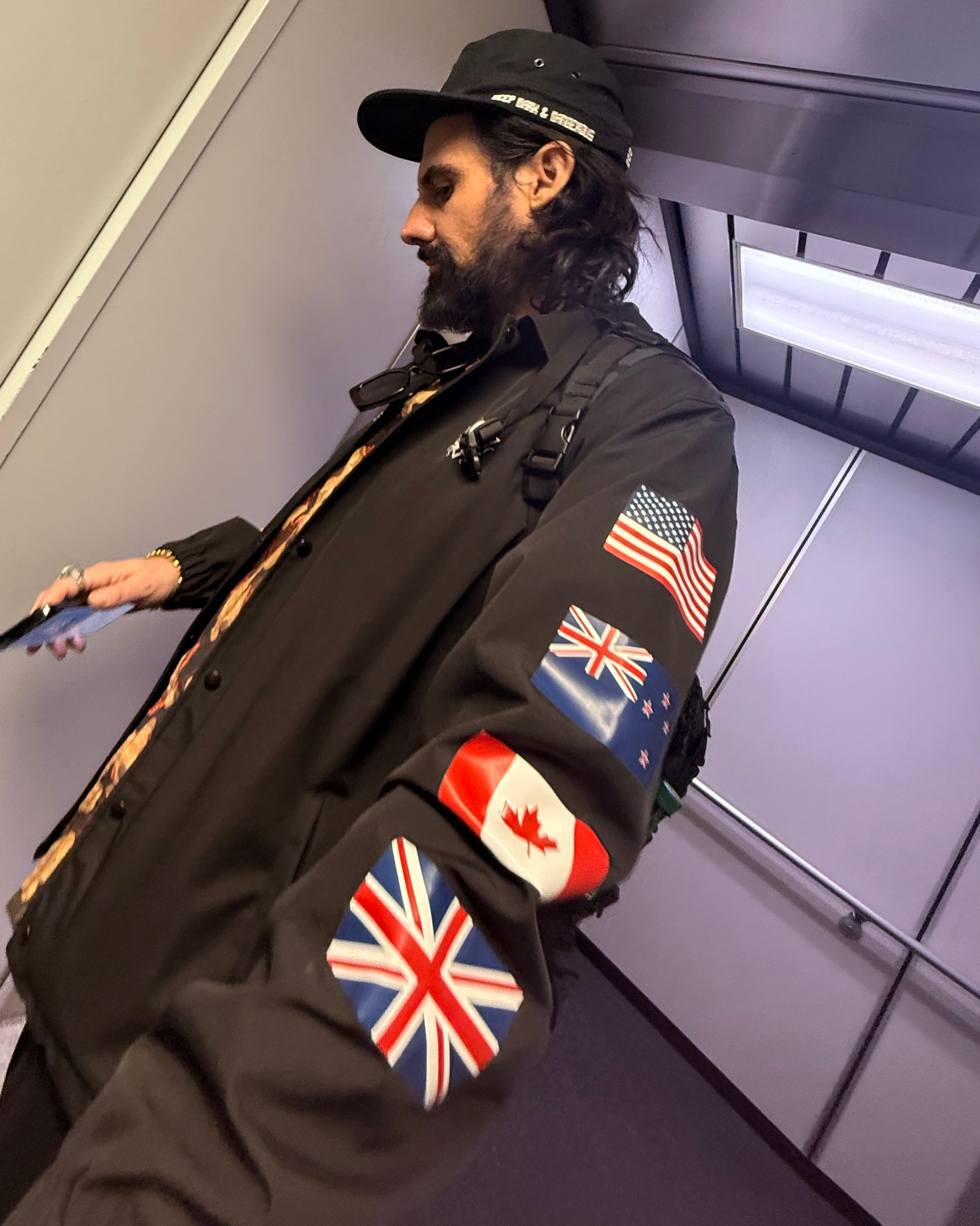 WORLDWIDE COACH JACKET – DEEP DARK AND DANGEROUS