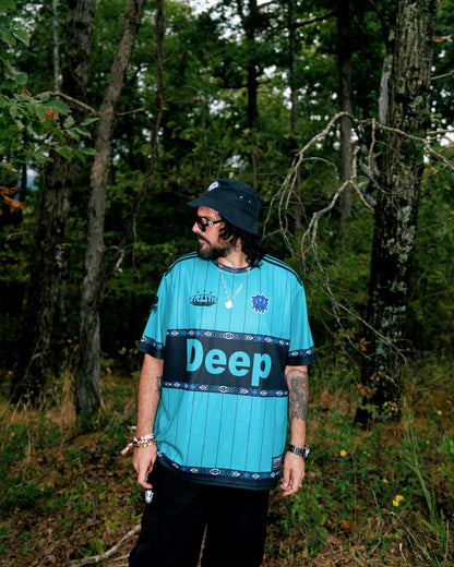 TRIBAL TURQUOISE DEEP JERSEY