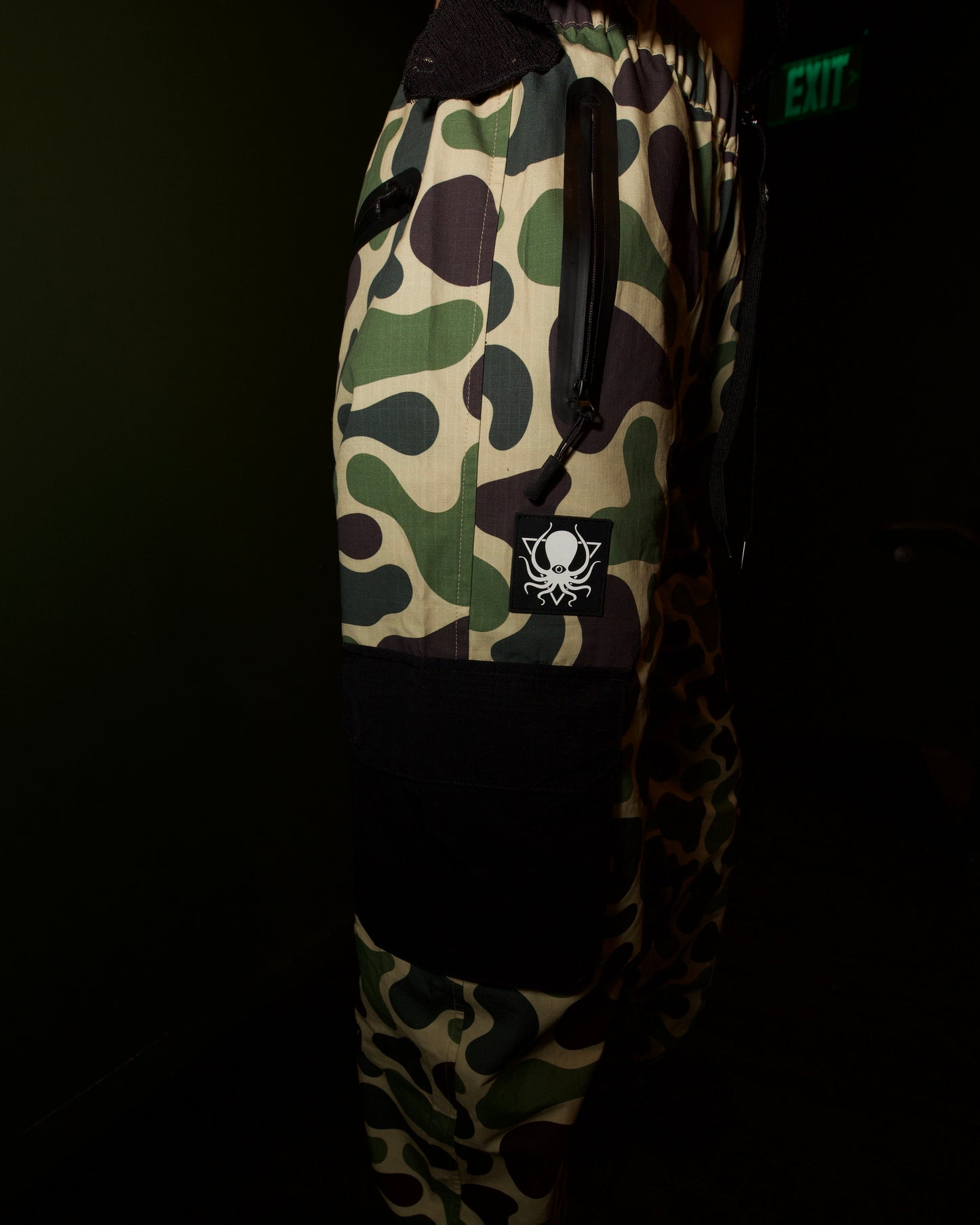 CAMO RIP STOP CARGO PANTS