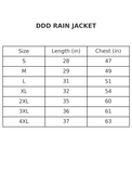 GOLDEN YELLOW DDD RAIN JACKET