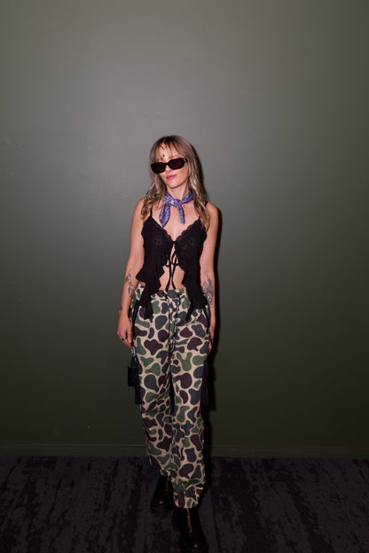 CAMO RIP STOP CARGO PANTS