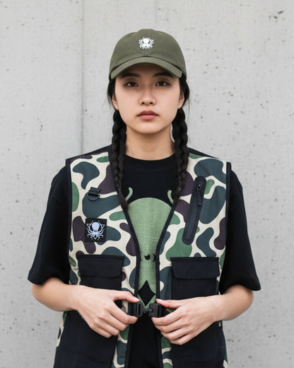 OLIVE SUNSHIELD CAP