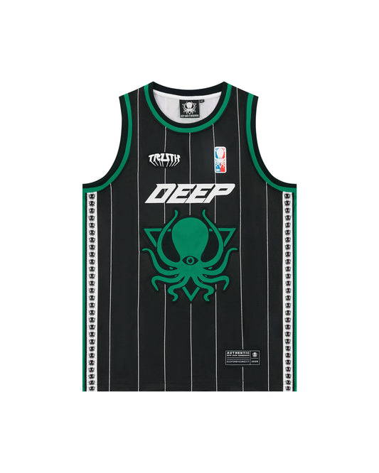 LUCKY SHOT GREEN B-BALL JERSEY