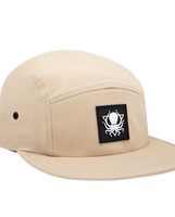 DDD BEIGE RIPSTOP FIVE PANEL