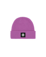 ORCHID PINK RUBBER PATCH BEANIE