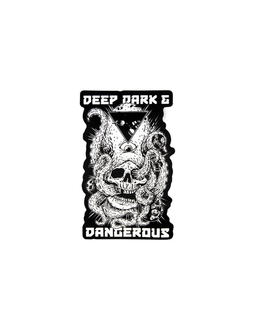 OCTOPUS SKULL V2 STICKER