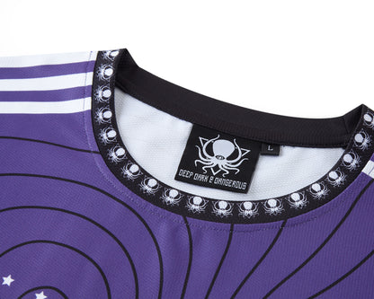 PURPLE TOPOGRAPHY DEEP JERSEY