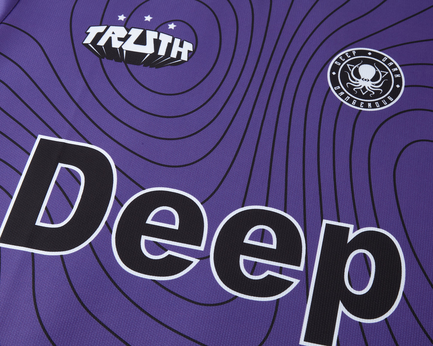 PURPLE TOPOGRAPHY DEEP JERSEY