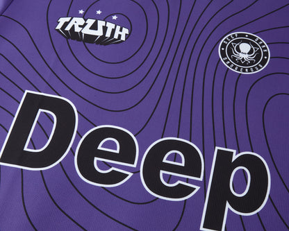 PURPLE TOPOGRAPHY DEEP JERSEY