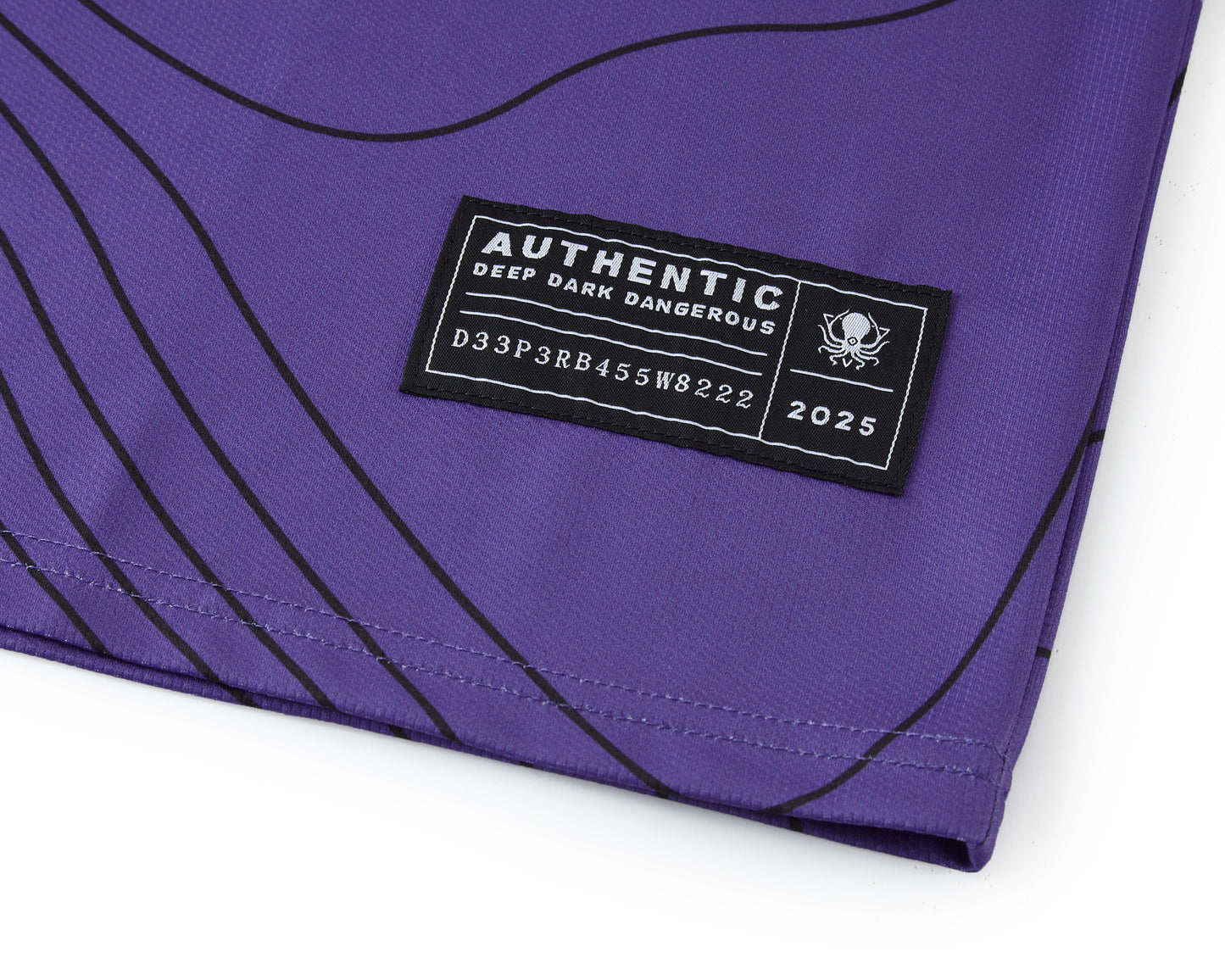 PURPLE TOPOGRAPHY DEEP JERSEY