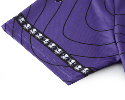PURPLE TOPOGRAPHY DEEP JERSEY