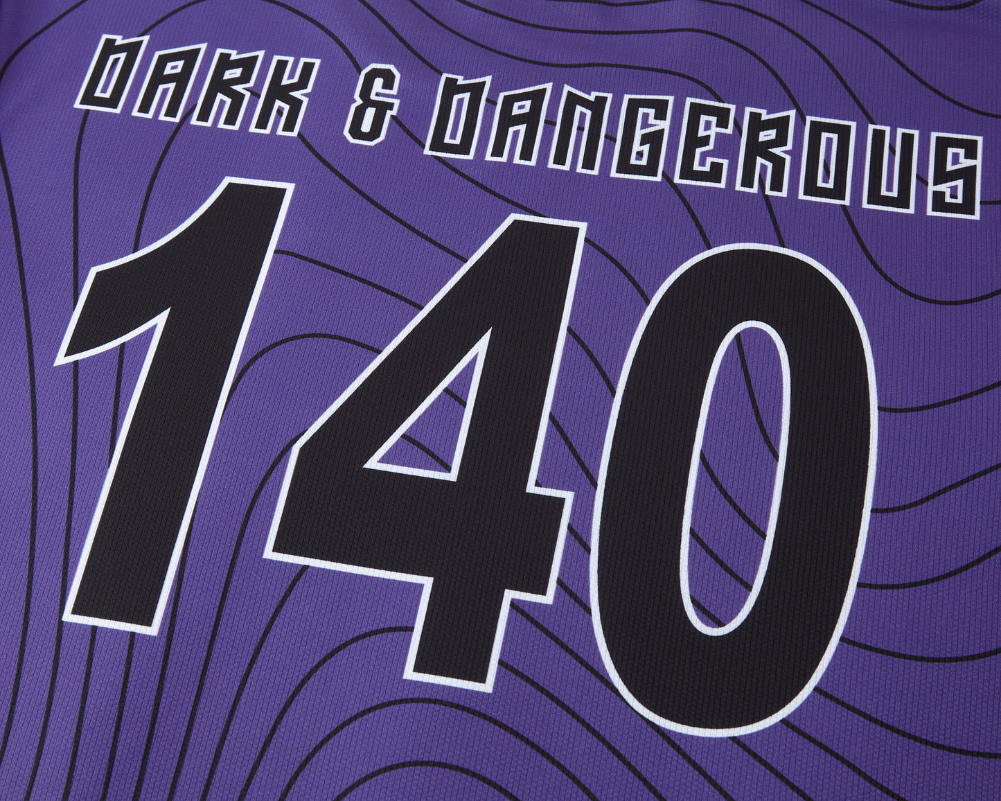 PURPLE TOPOGRAPHY DEEP JERSEY