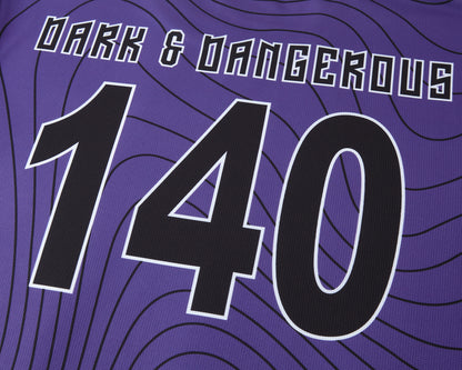 PURPLE TOPOGRAPHY DEEP JERSEY