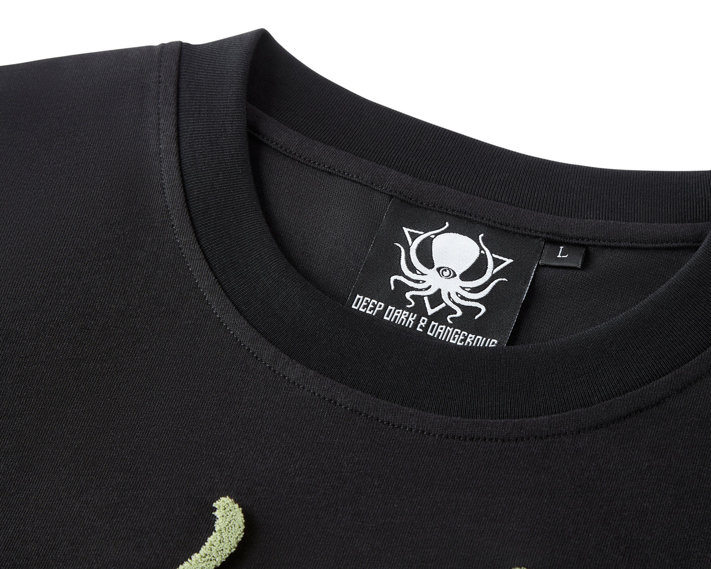 MOSSY FEELZ BLACK T-SHIRT