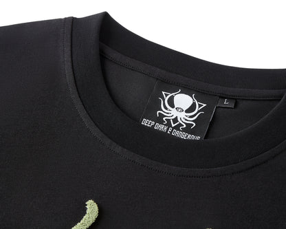 MOSSY FEELZ BLACK T-SHIRT