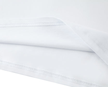 LAVENDER FEELZ WHITE T-SHIRT