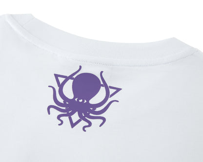LAVENDER FEELZ WHITE T-SHIRT