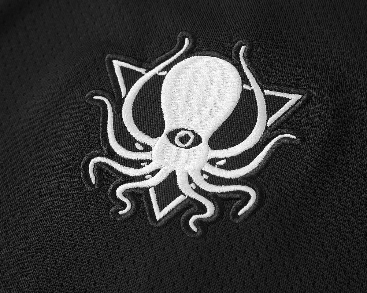 BLACK BASEBALL JERSEY