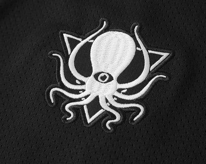 BLACK BASEBALL JERSEY