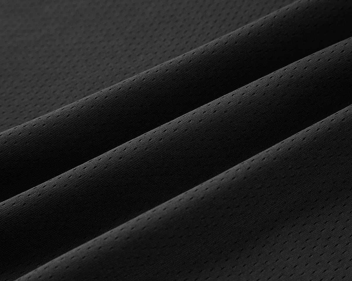 BLACK BASEBALL JERSEY