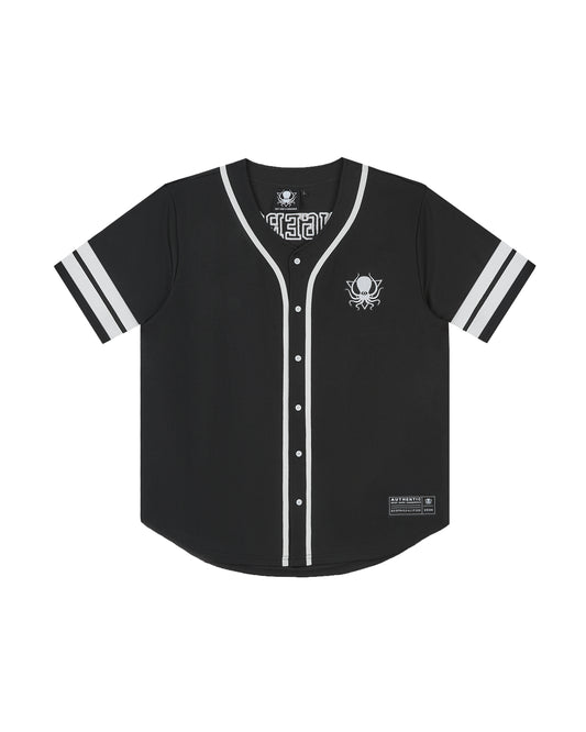 BLACK BASEBALL JERSEY