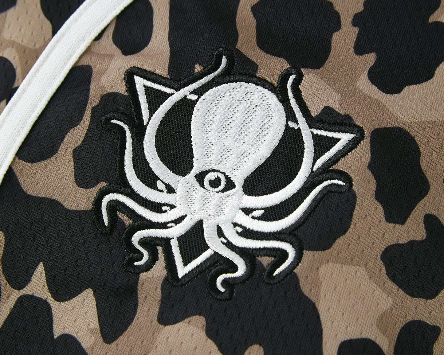 LEOPARD CAMO BASEBALL JERSEY