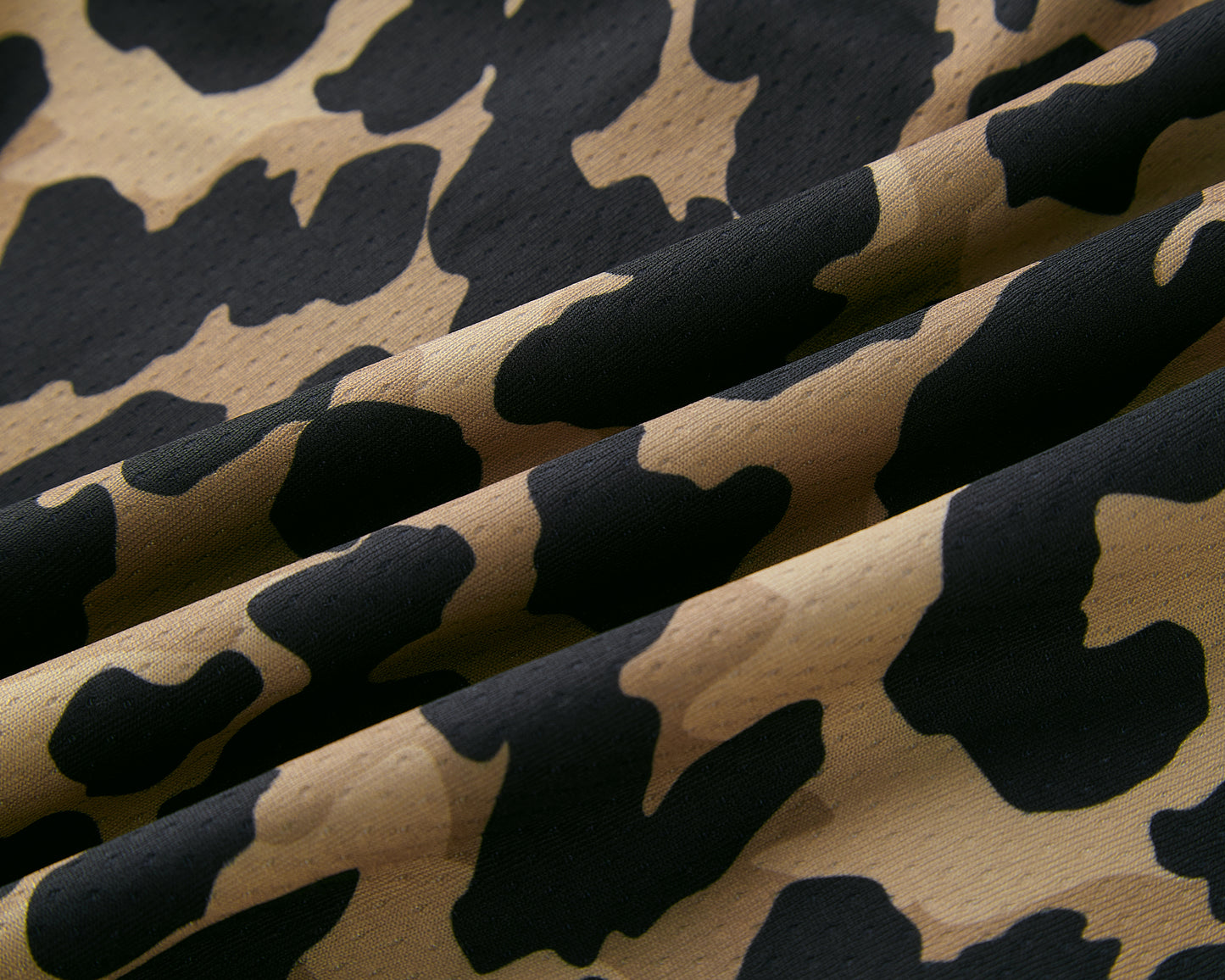 LEOPARD CAMO BASEBALL JERSEY