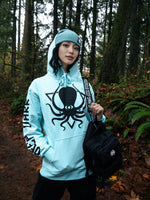 ARCTIC BLUE FLEECE PULLOVER HOODIE