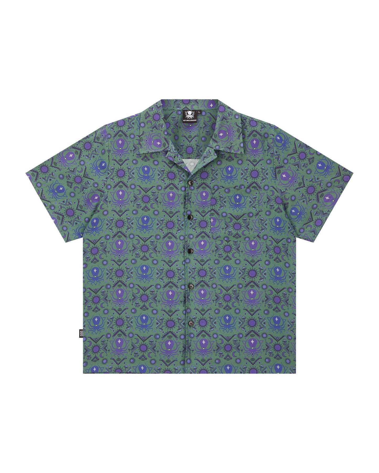 SAGESHROOM BUTTON UP SHIRT